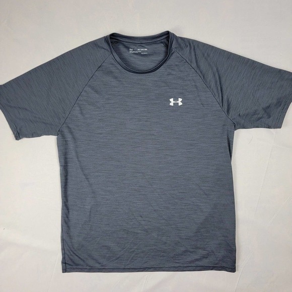 UNDER Armour Men's Tech 2.0 Gray T Shirt 2XL - Picture 1 of 5